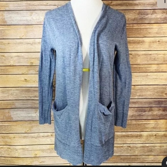 Madewell XXS summer Ryder blue cardigan - Picture 2 of 9